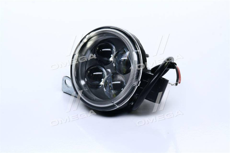 

Фара LED круглая 12W, 4 лампы, узкий луч . DK B2-12W-B