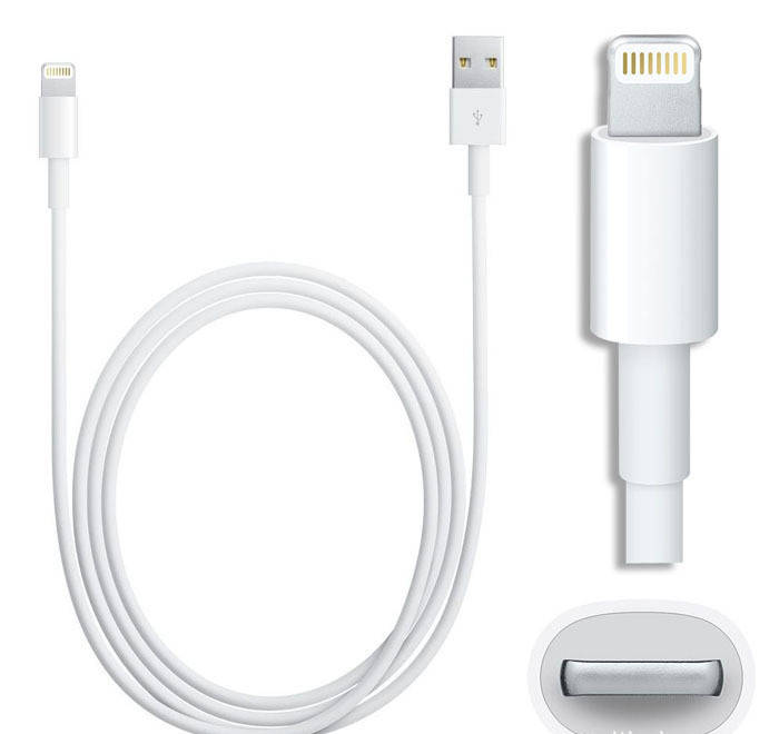 

Кабель USB-Iphone 5/6 1m передача данных,зарядка