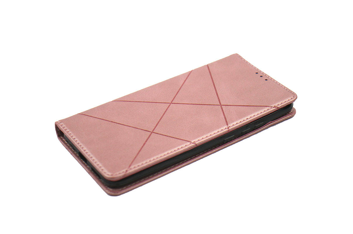 

Чехол книжка Business Line для на Xiaomi Redmi 9C Экокожа Розово золотой, Розовое золото