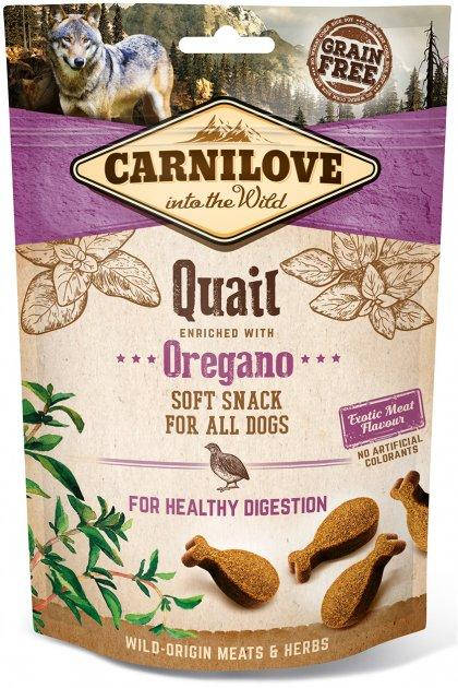 

Лакомства для собак Carnilove Dog Semi Moist перепел орегано 200 г