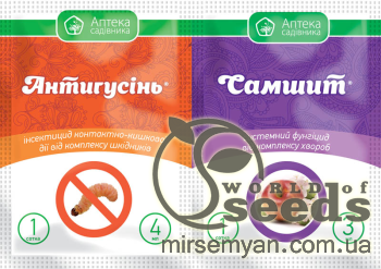 

Инсекто-фунгицид "Антигусинь 4мл. + Самшит 3 мл." Ukravit