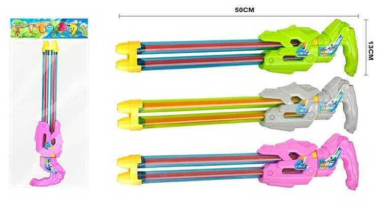 

Водный пистолет A 36 (120/2) 3 цвета, в кульке
