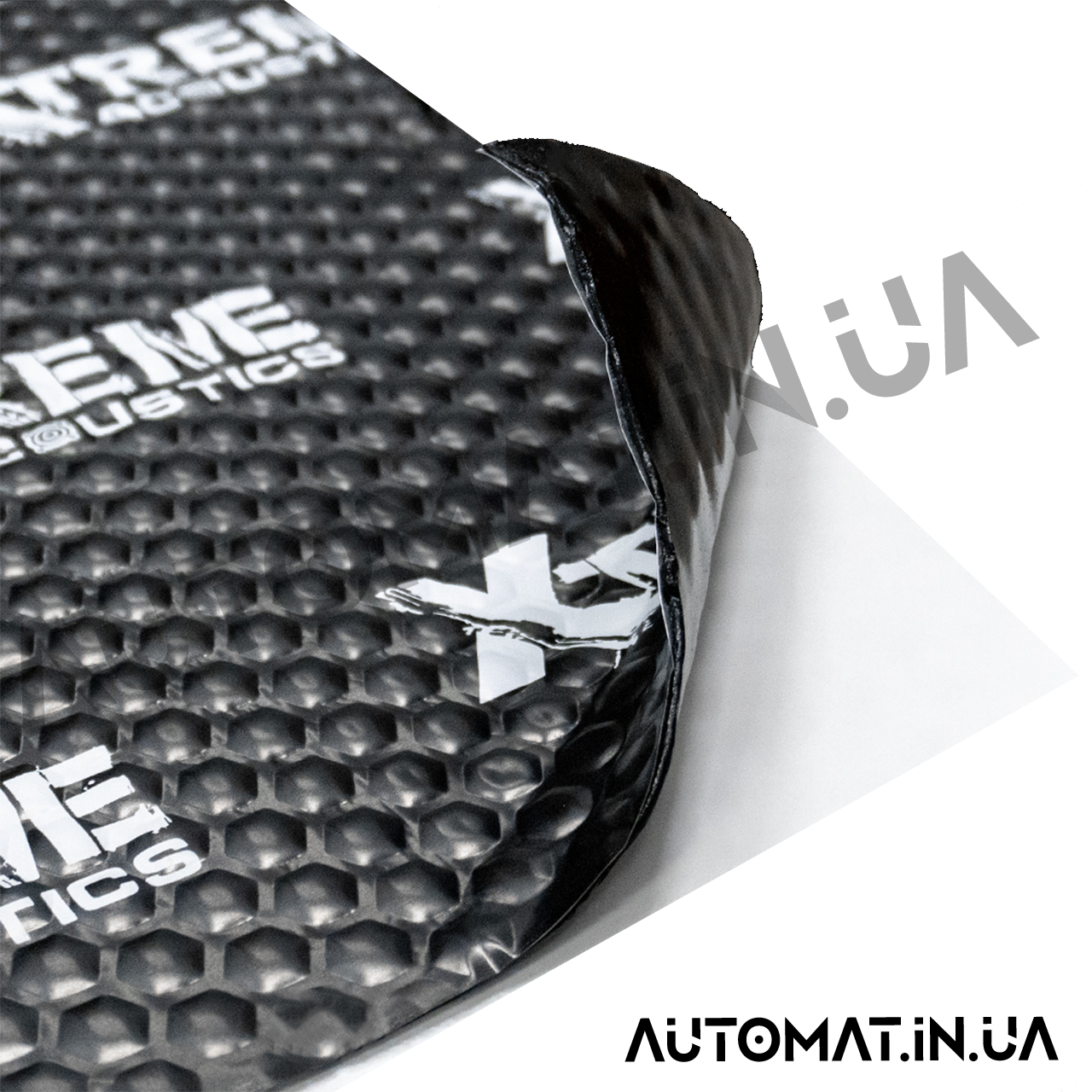 

Виброизоляция ACOUSTICS XTREME 370×500×3 мм Шумоизоляция Обесшумка Шумовка Шумоізоляція