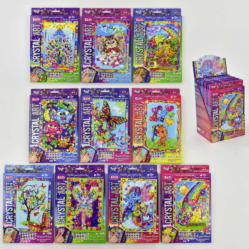 

Комплект креативного творчества "Crystal Art Kids"