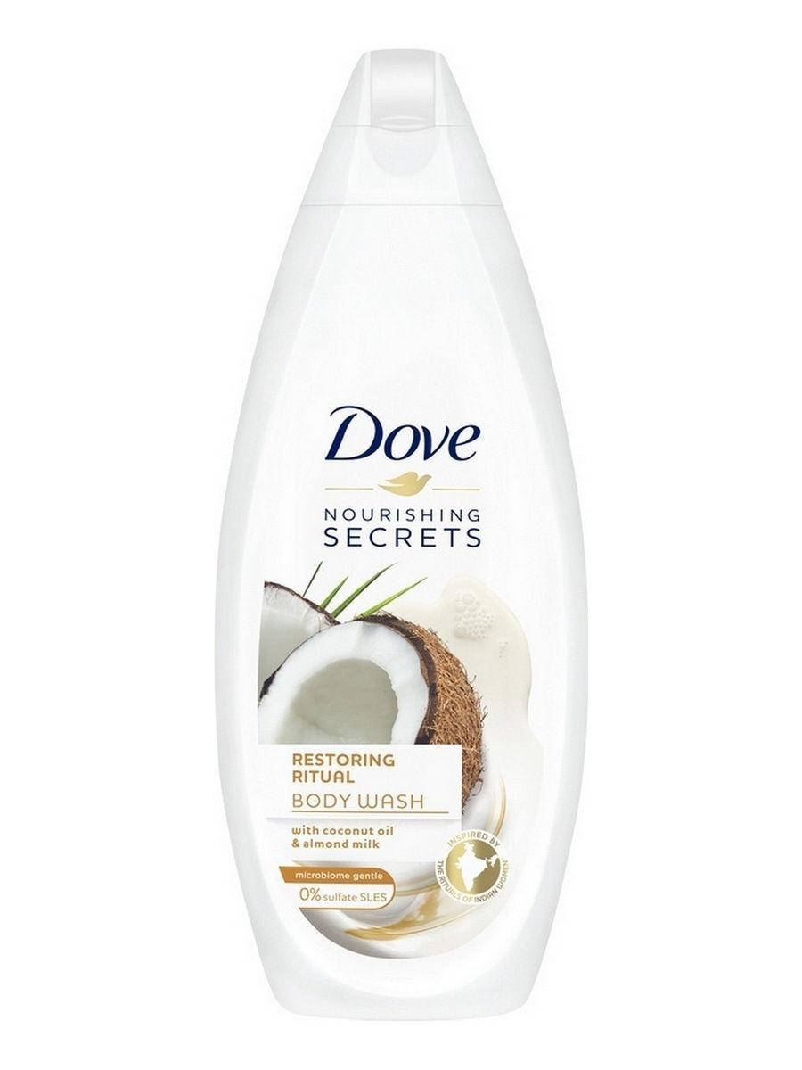 

Бессульфатный крем-гель для душа Dove Ритуал красоты Восстановление кокос (250 мл)