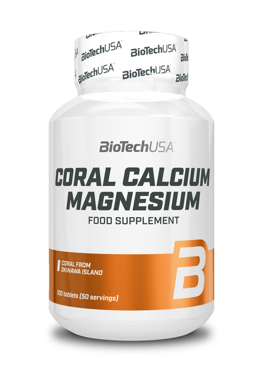 

Коралловый кальций + магний BioTech Coral Calcium - Magnesium (100 таб) биотеч