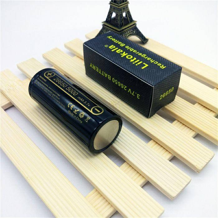 

Высокотоковый Аккумулятор LiitoKala 26650 5000mah 50A 3.7v