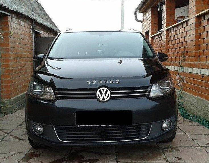 

Дефлектор на капот (мухобойки) Volkswagen Touran 2010-