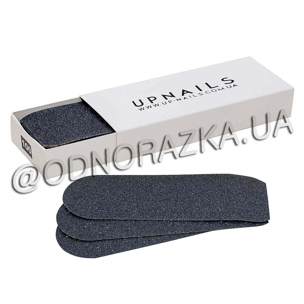 

Сменные одноразовые файлы для педикюра UpNails MAXI 240 грит, 30 шт