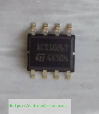 

Микросхема ACS102-6T1 ( ACS1026T , ACS102-5T , ACS1025T ) , so-8