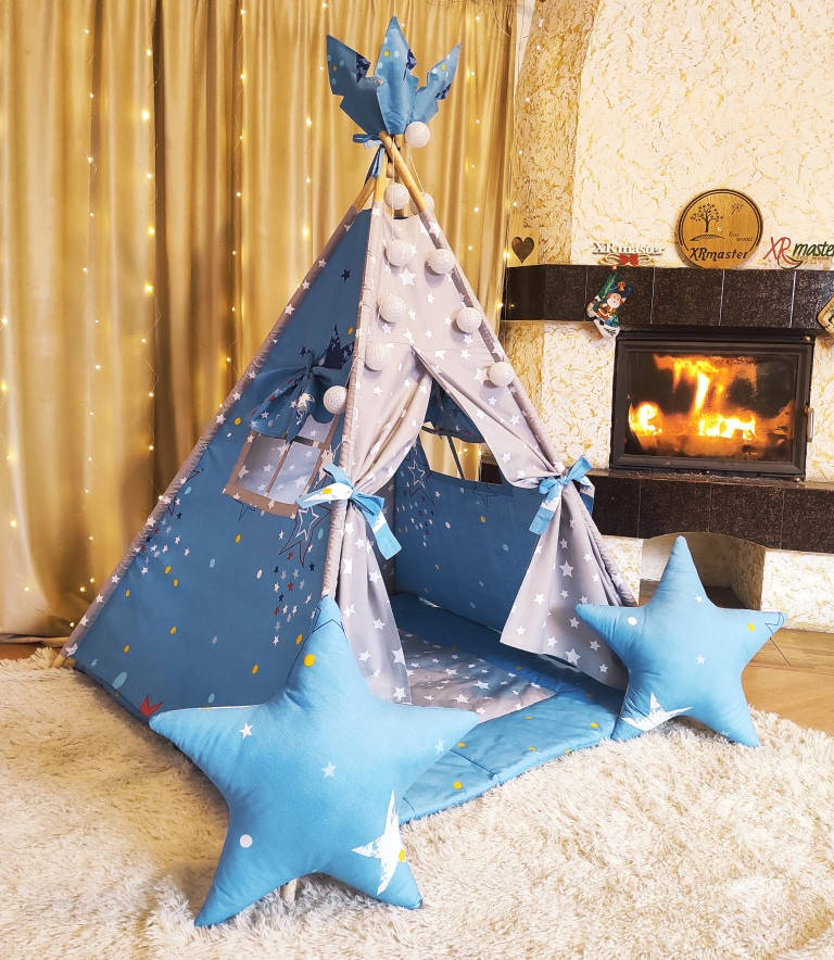 

Вигвам с ковриком COOL Полный комплект !