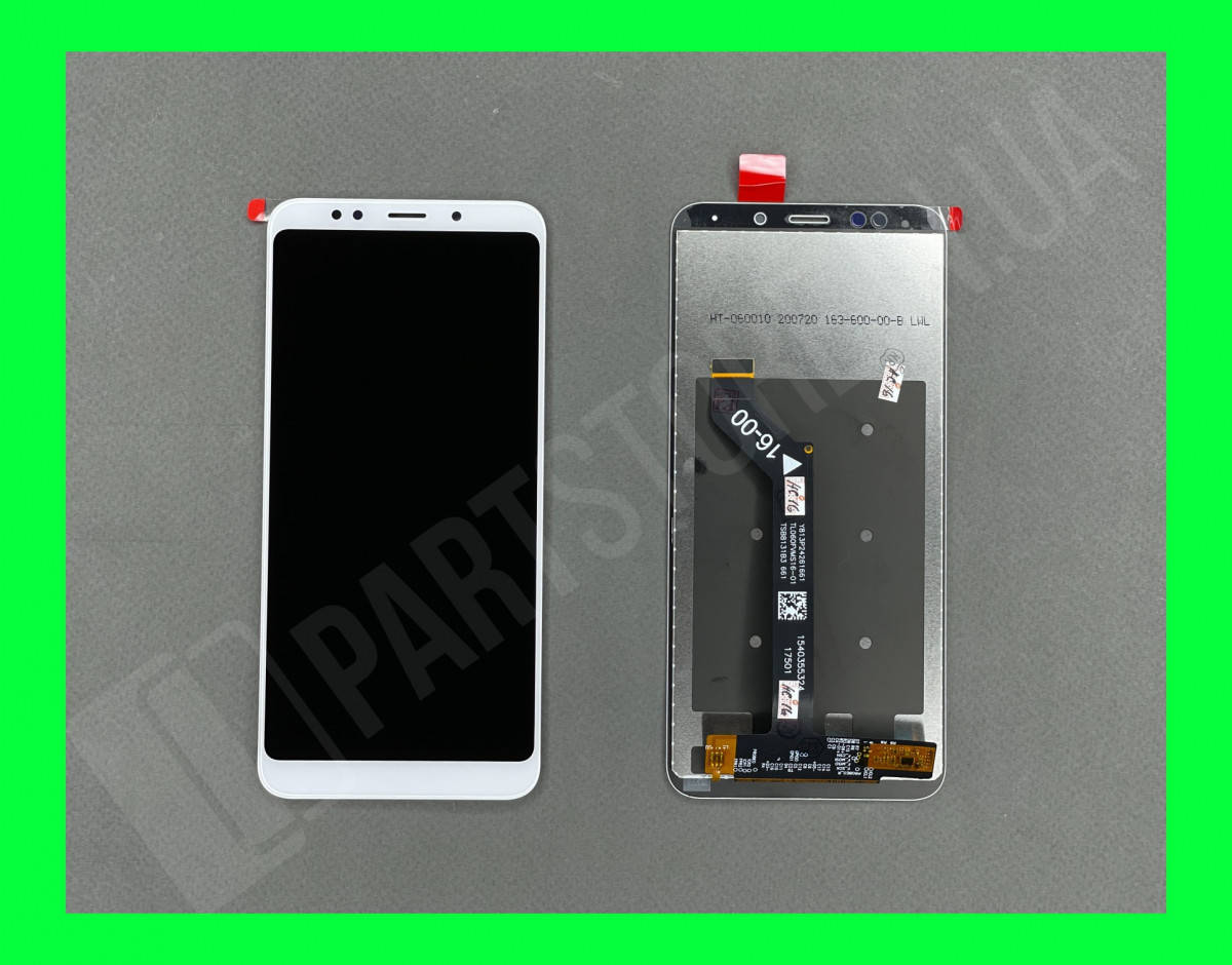 

Дисплей Xiaomi Redmi 5 Plus с сенсором, белый (оригинальные комплектующие)