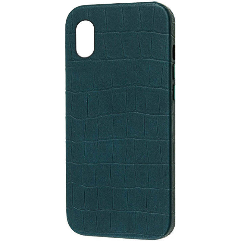 

Кожаный чехол Croco Leather для Apple iPhone X / XS (5.8")