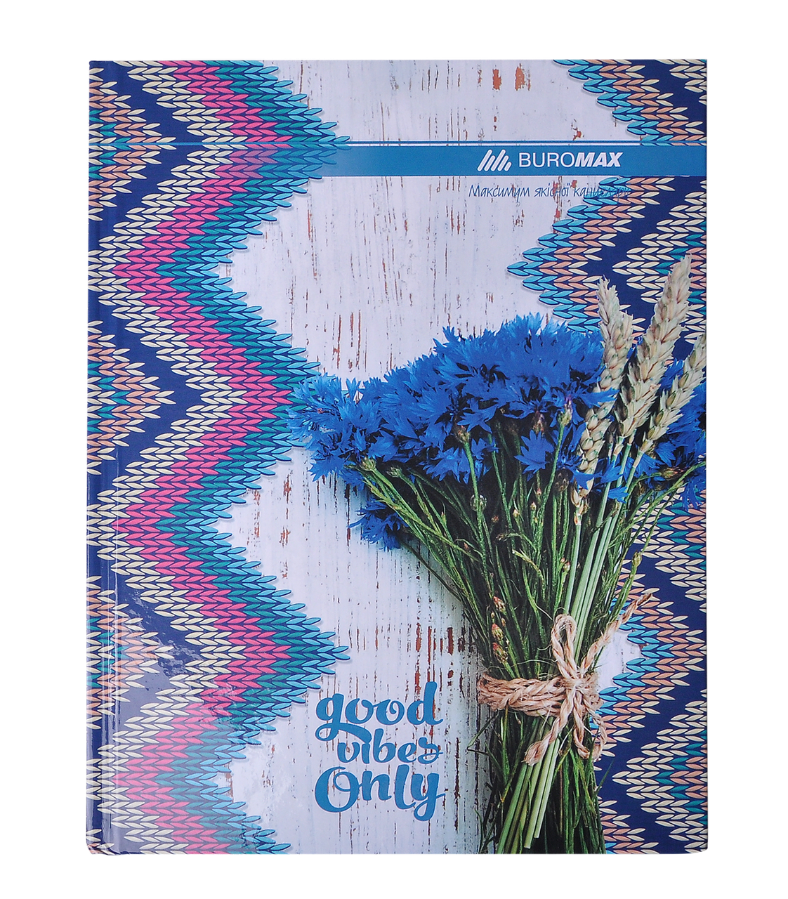 

Книга канцелярская А4 96 л клетка офсет твердая обложка BUROMAX