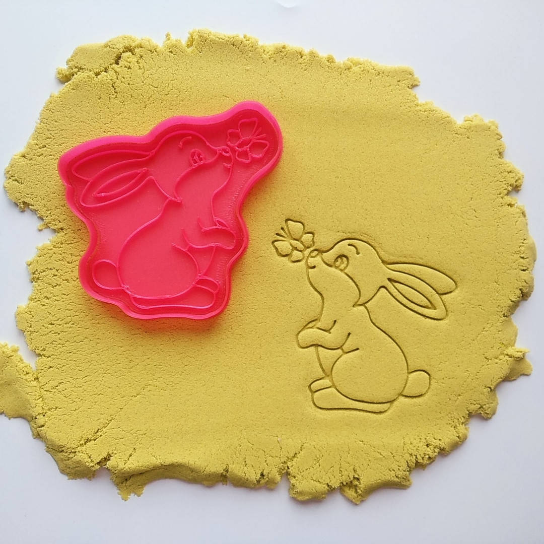 

3D формочки-вырубки для пряников "Зайчик 33"