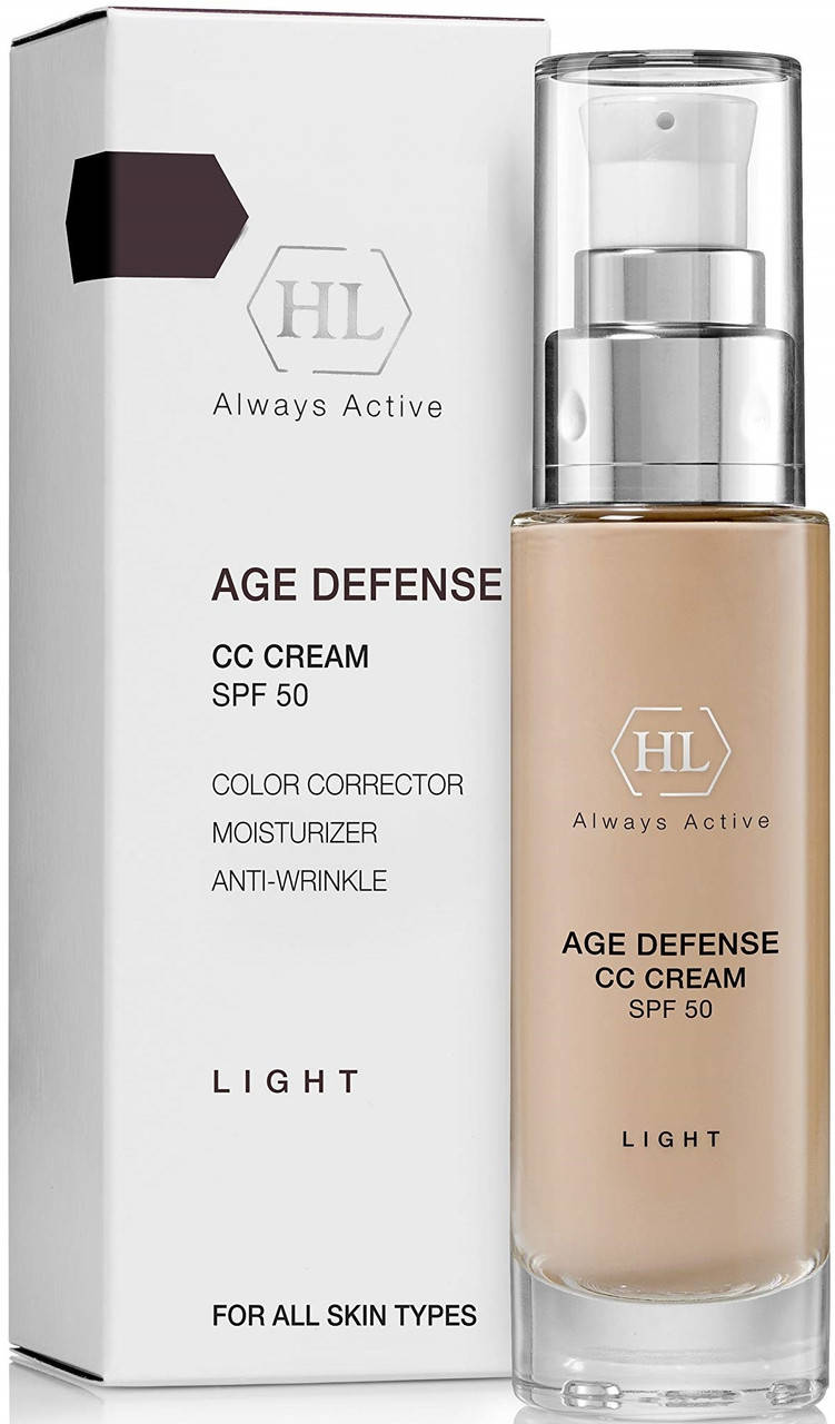 

Holy Land Cosmetics Age Defense CC Cream SPF-50 Корректирующий