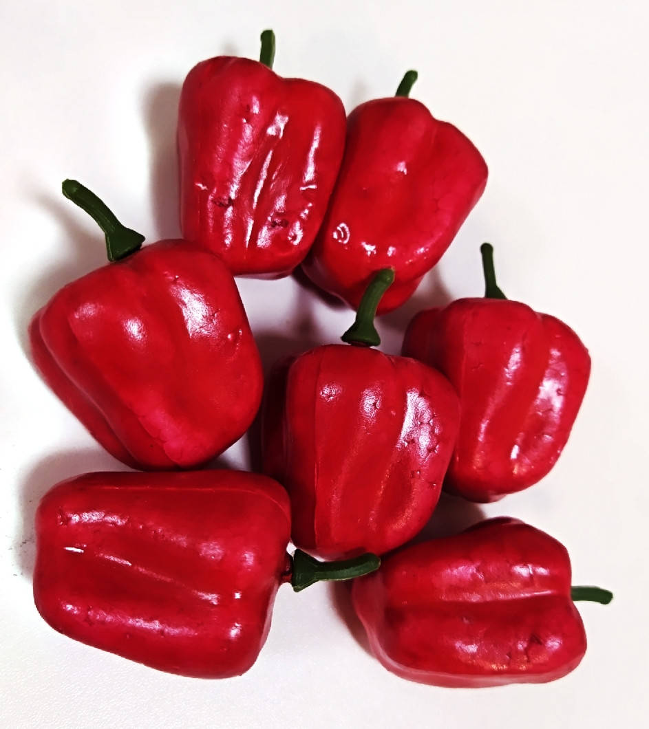 

Перец болгарский красный 3-4 см, муляж овощей