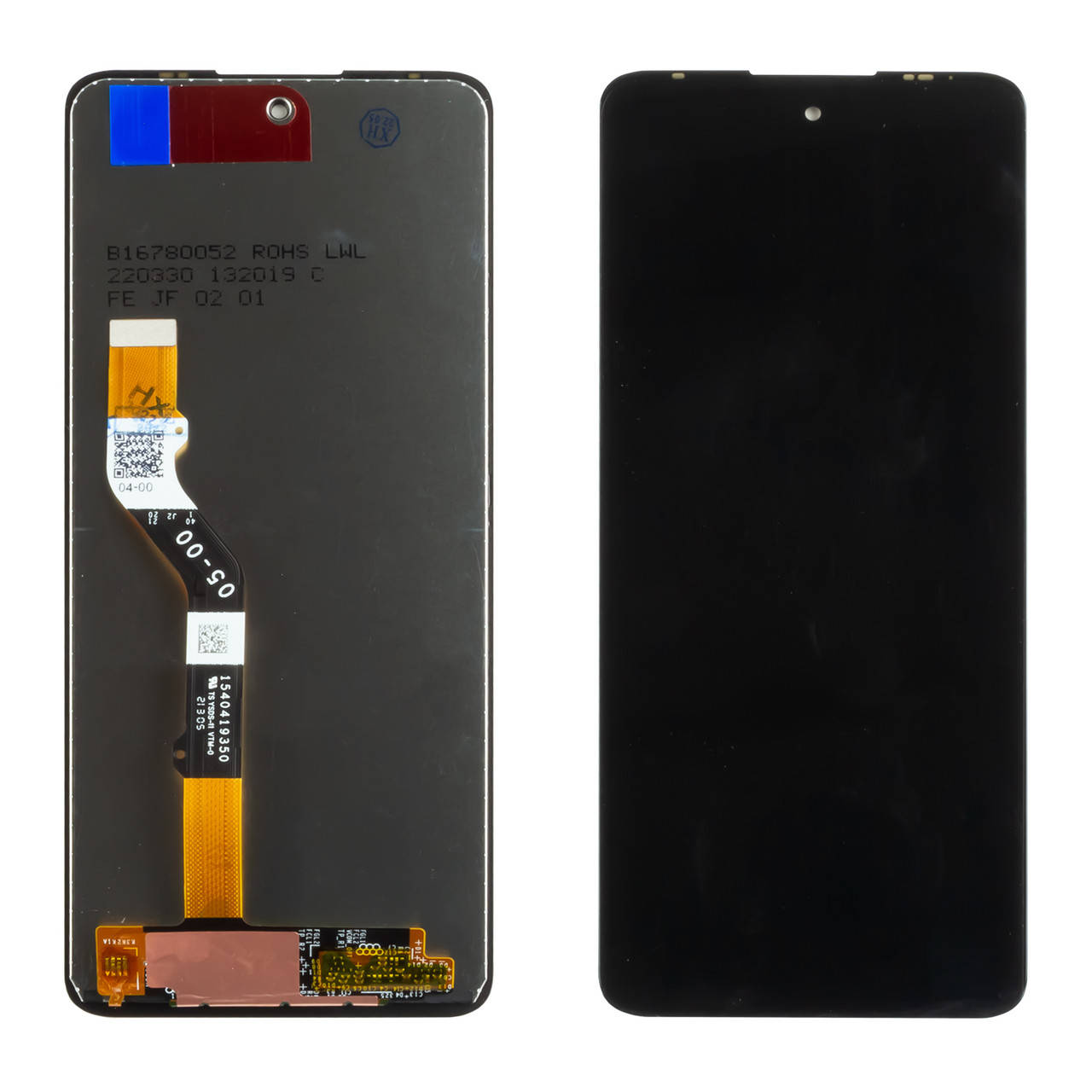 

Дисплей MOTOROLA G40 Fusion/G60 (2021) (PANV0001IN/PANV0005IN/PANV0009IN) с черным тачскрином, Черный