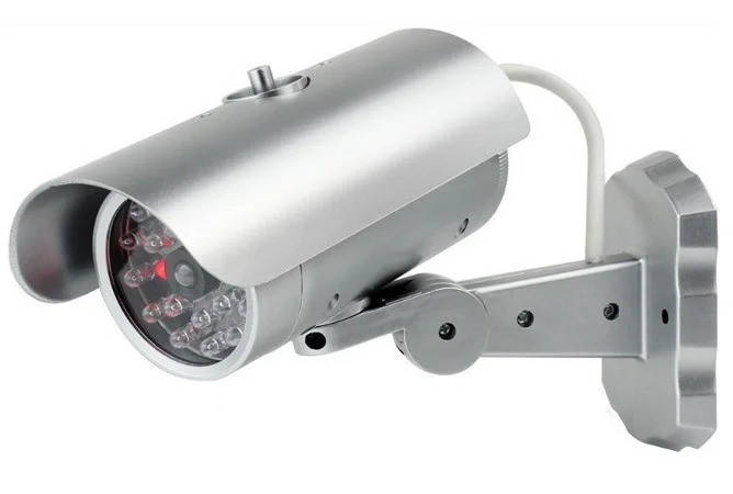 

Муляж камеры видеонаблюдения PT-1900 Dummy IR Camera с ИК-подсветкой