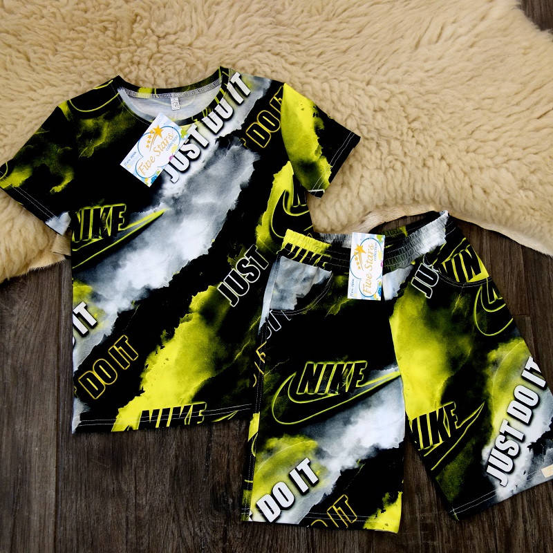 

Комплект футболка и шорты Nike Five Stars KX0487-HD0539-128p