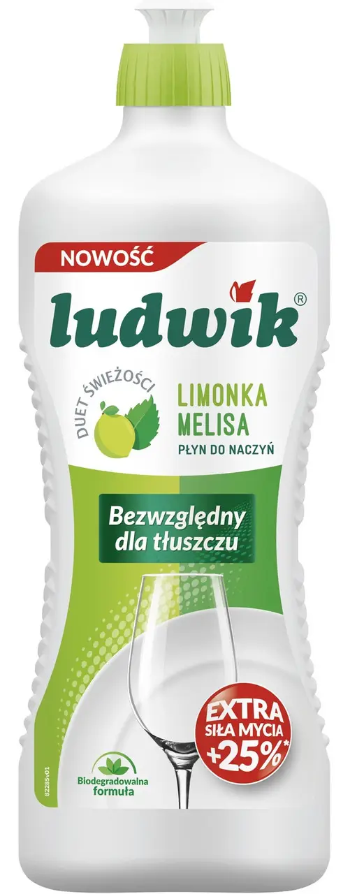 

Засіб для миття посуду Ludwik Limonka Melisa 450 мл.
