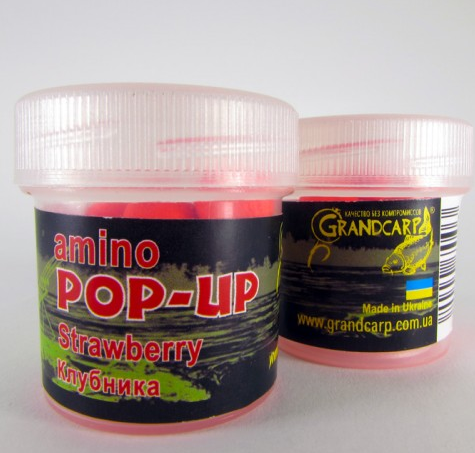 

Amino POP-UP one-flavor STRAWBERRY (КЛУБНИКА) Ø10 мм