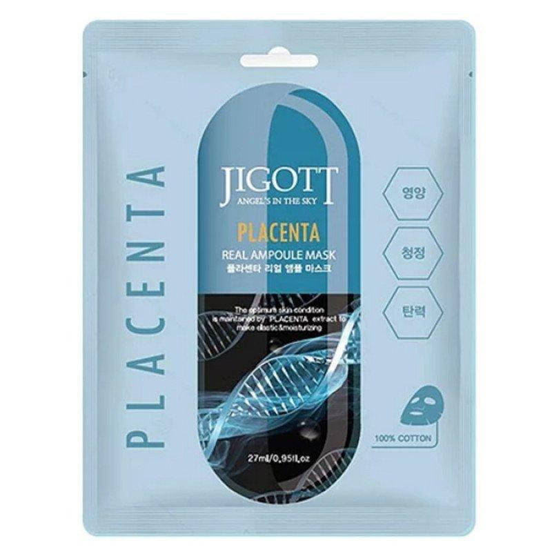 

Ампульная маска с фито-плацентой Jigott Placenta Real Ampoule Mask