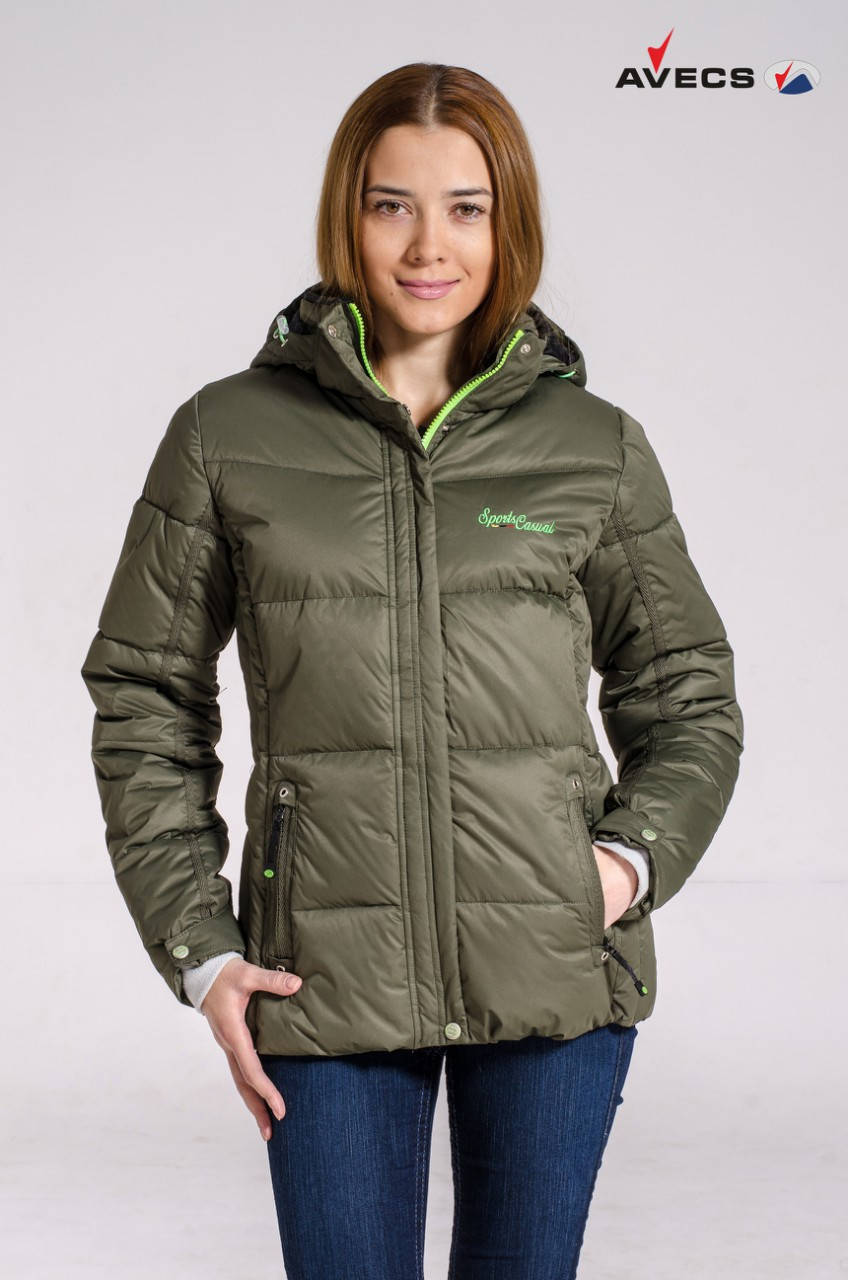 

Лыжный костюм женский Avecs silver mustard