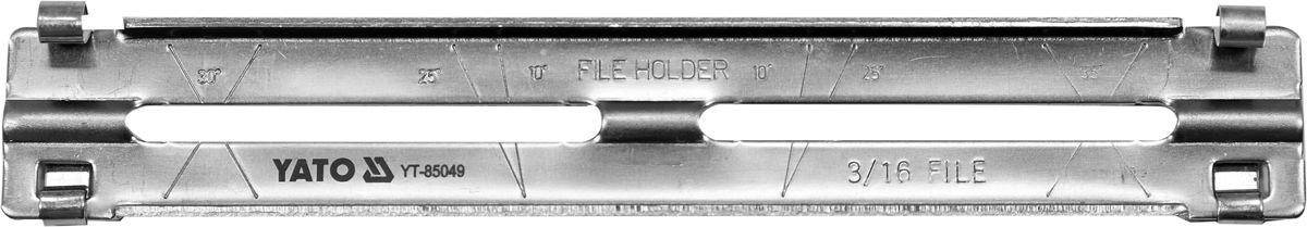 

Направляющая для напильника YT-85027 с клипсовым креплением Ø4.8х190х30мм под 10°/25°/30°/35° YATO YT-85049