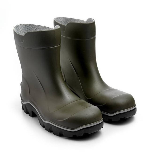 

Мужские резиновые сапоги короткие хаки