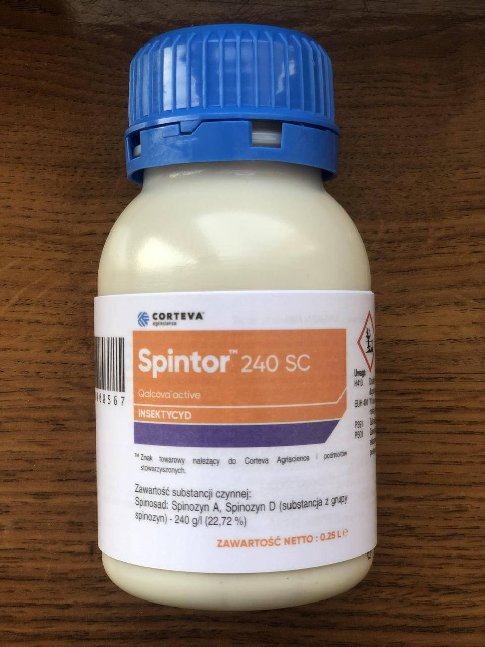 

Spintor 240sc (Спинтор) 0,25л – инсектицид от трипсов (спиносад)