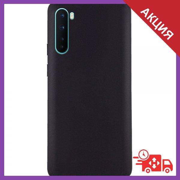

Силиконовый чехол на OnePlus Nord / Ван плюс Норд, Черный