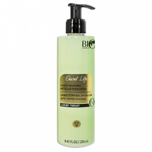 

Мицеллярная эмульсия для снятия макияжа Bio World Secret Life Luxury Therapy (250 мл)