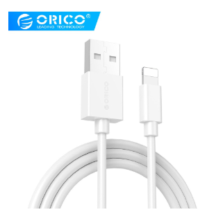 

Кабель lightning Orico MFi сертифицированный 1М White, Белый