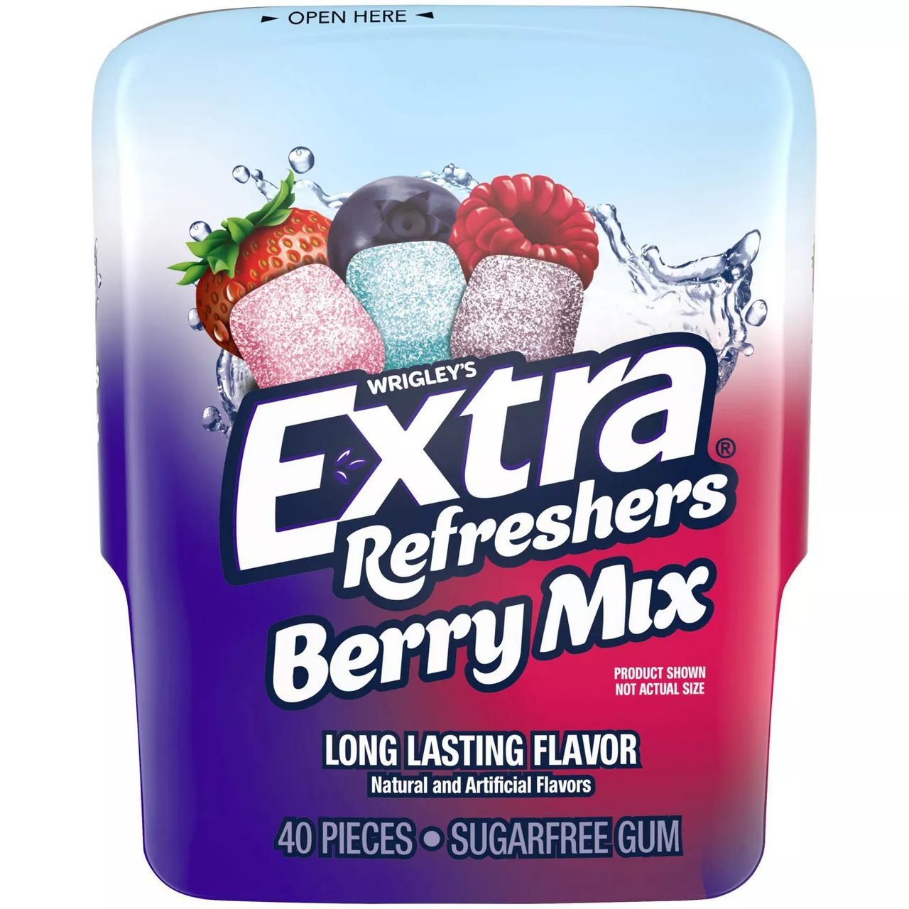 

Жвачки Extra Refreshers Berry Mix sugar free 40 шт