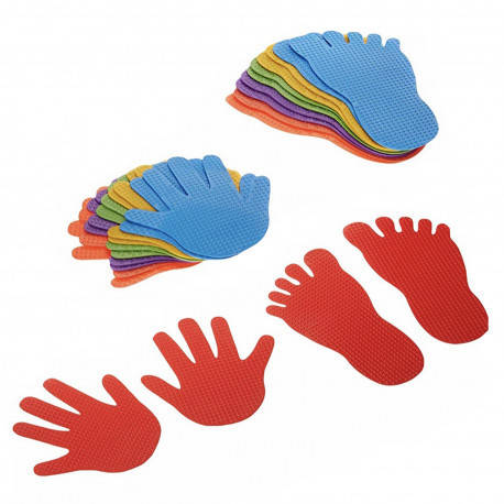 

Разноцветные следы "Ножки и ладошки" EDX Education, Разные цвета