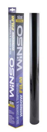 

Пленка дешевая Winso 50х3 Super Dark Black фасованная (по 1шт)