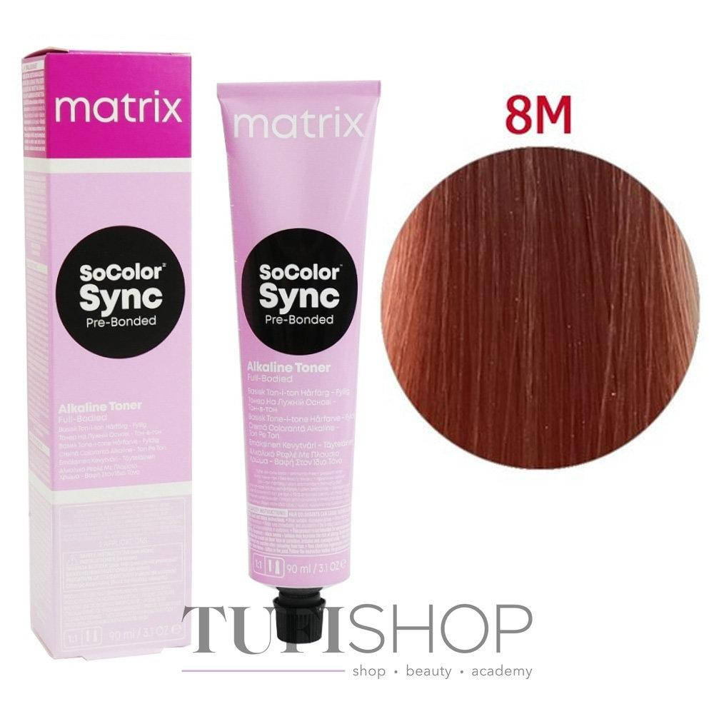 

Краска для волос Matrix Color Sync 8M, 90 мл