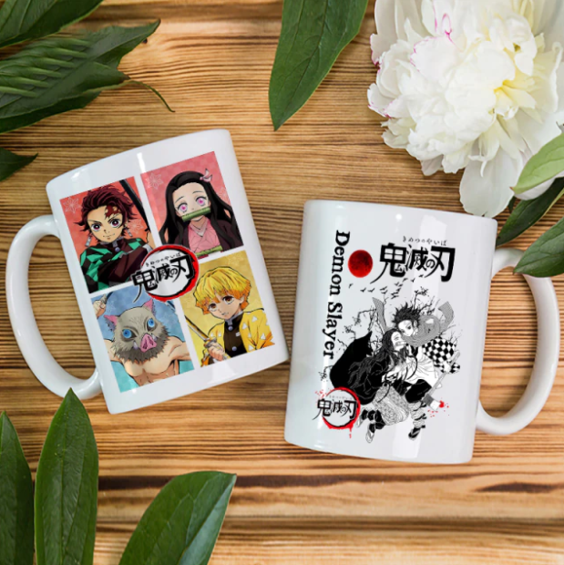 

Кружка «Клинок рассекающий демонов 2», Белый