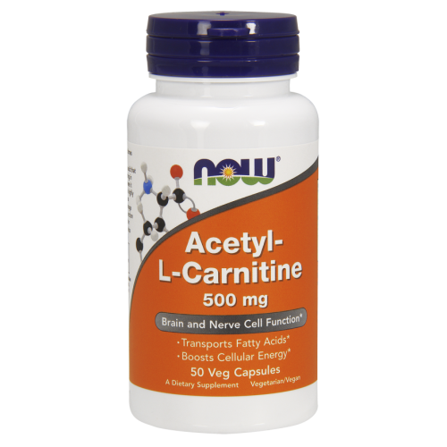 

Ацетил-Л-карнитин (Acetyl-L-Carnitine) 500 мг 50 капсул