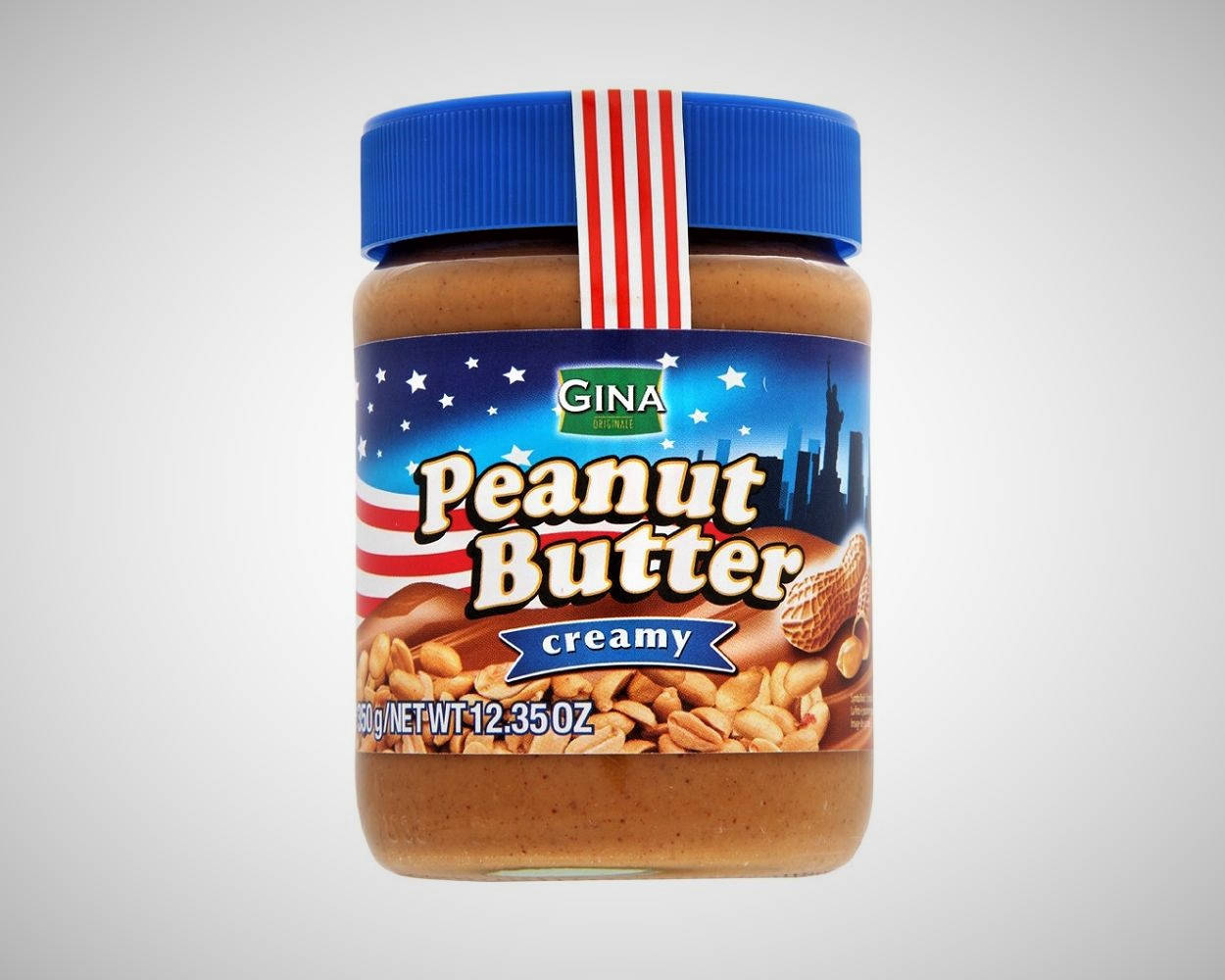 

Арахисовая паста Gina Peanut Butter creamy 350 гр.(Австрия)