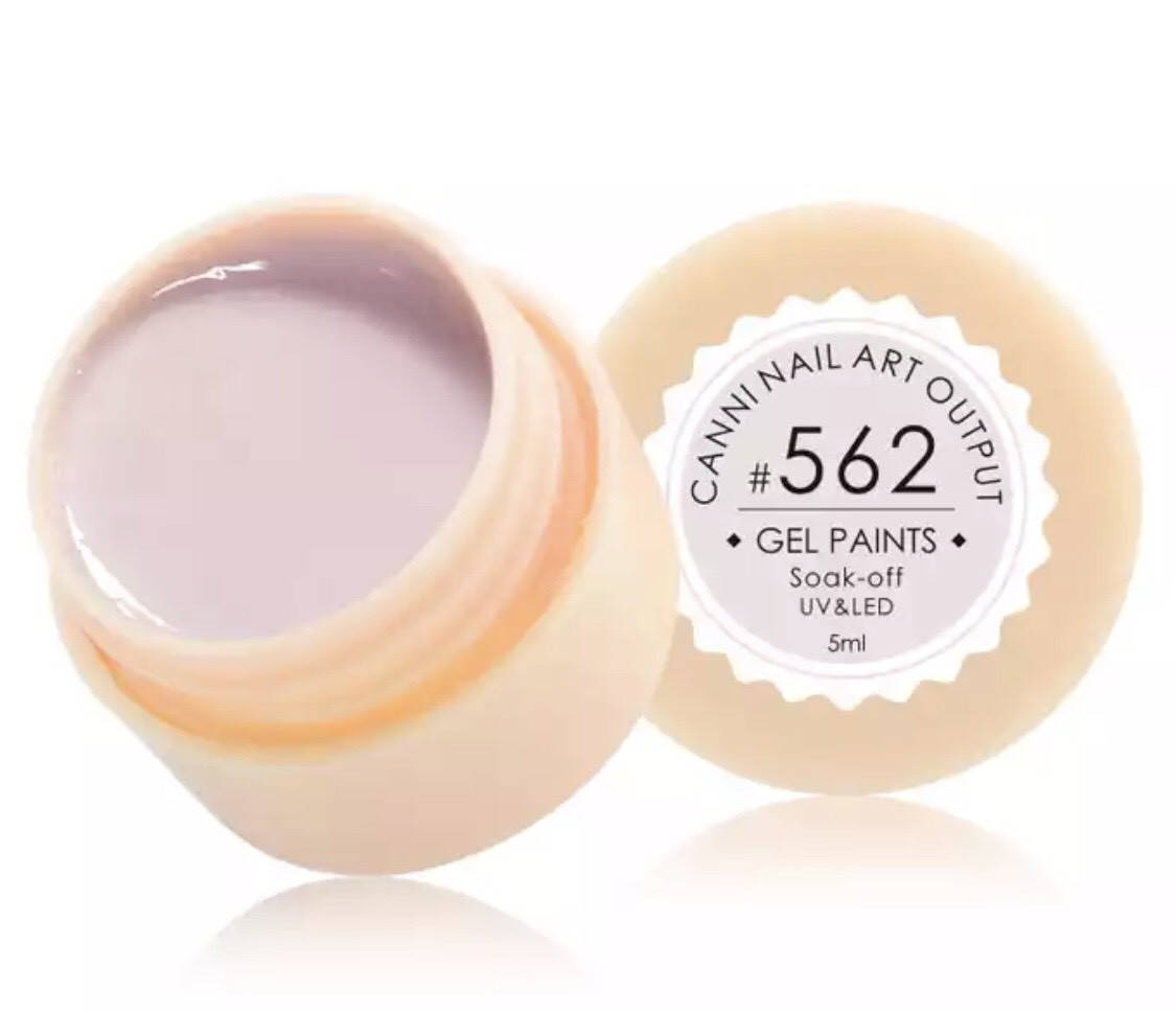 

Гель-краска CANNI 562 (темная слоновая кость), 5 мл