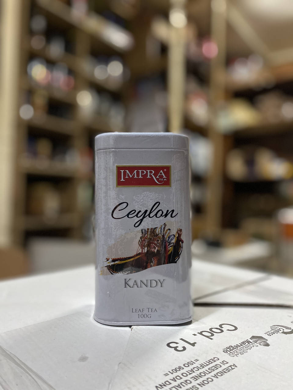 

Чай черный Impra Kandy крупнолистовой 100г ж/б