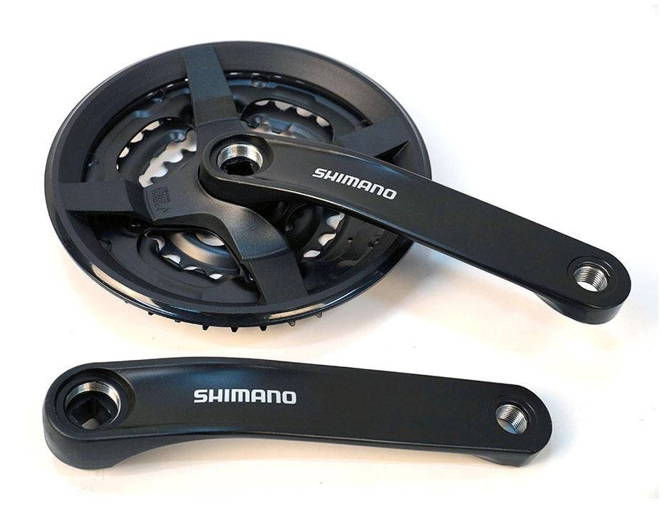 

Шатуны Shimano FC-TY301 Tourney (42-34-24), L-170 mm.