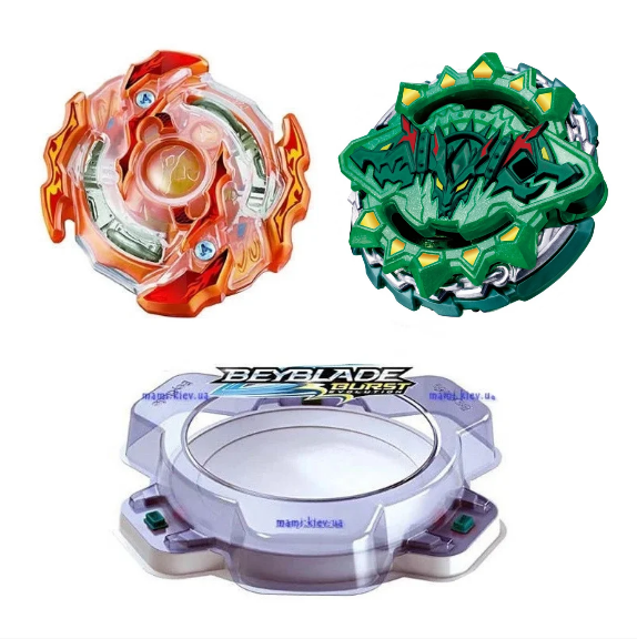

Набор Бейблейд Beyblade Взрыв Хазард Кербеус и Рагнарук и Арена Томми Такара
