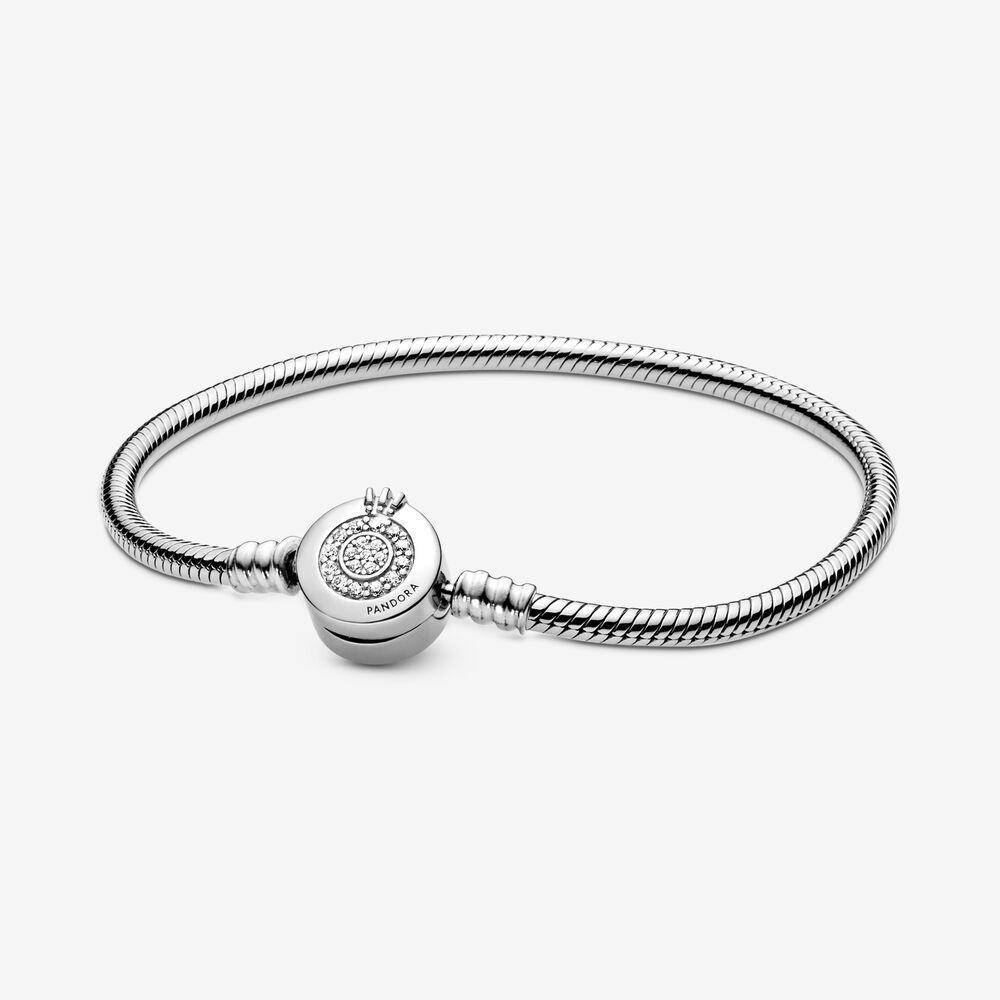 

Серебряный браслет Pandora replika Корона 599046C01 19
