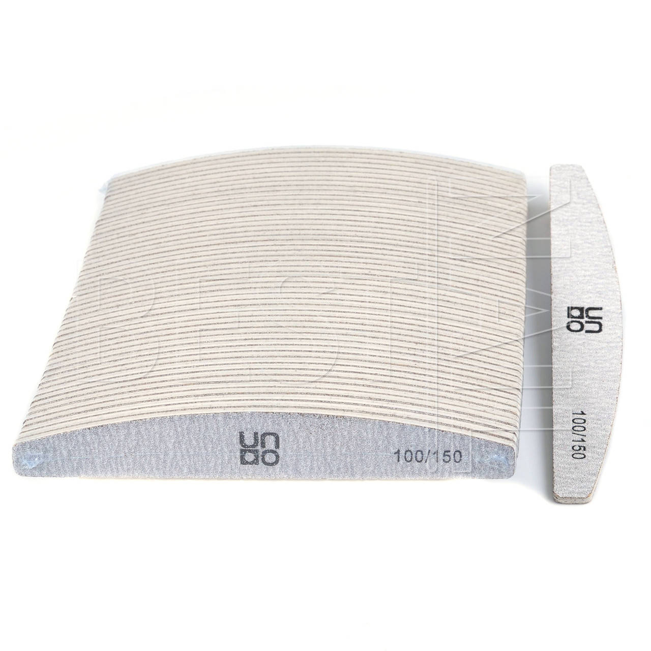 

Пилочки для ногтей UNO 100/150 серые (50 шт)