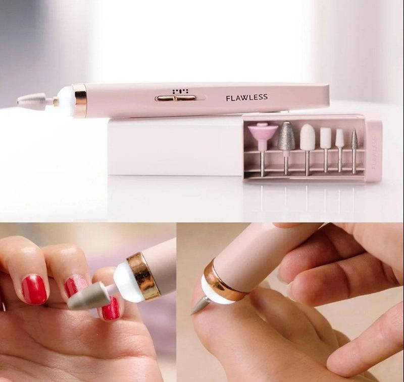 

Фрезер для маникюра и педикюра Flawless Salon Nails! Наличие, Розовый