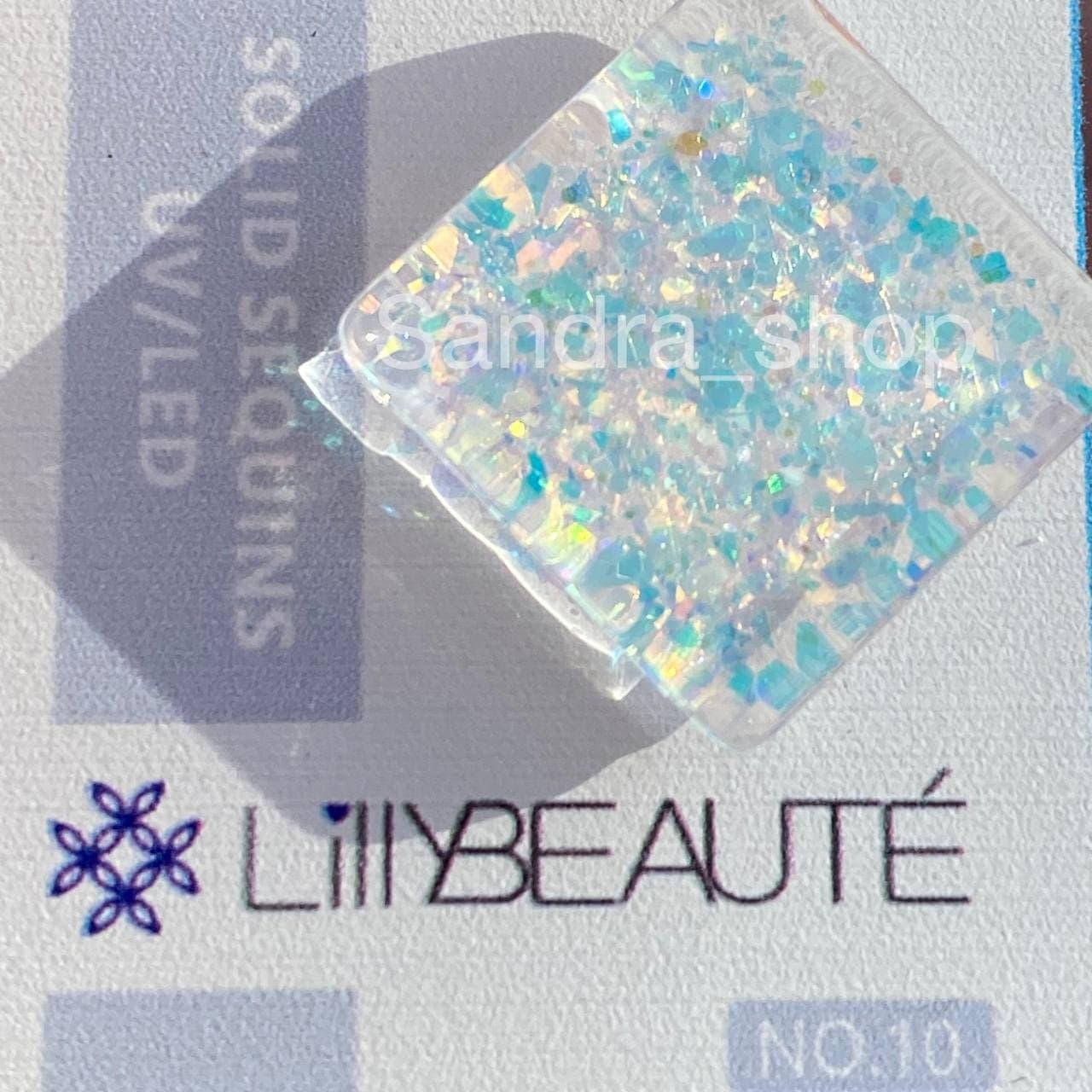 

Glitter Gel (Глиттер гель) Lilly Beaute №10 5g