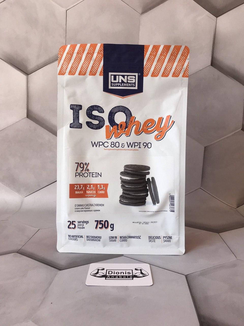 

UNS Iso Whey 750g в асортименте Орео
